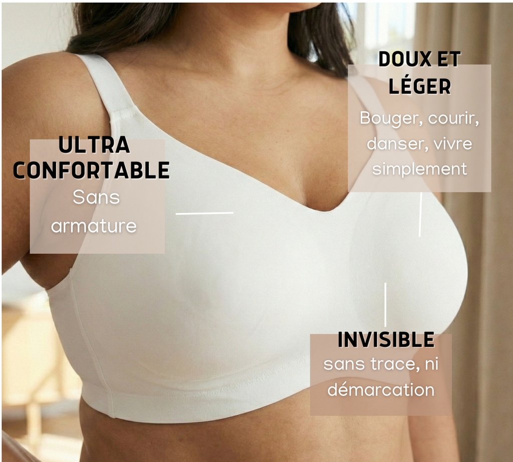 Lightweight Support Bra with Extra Support – Wire-Free & Seamless