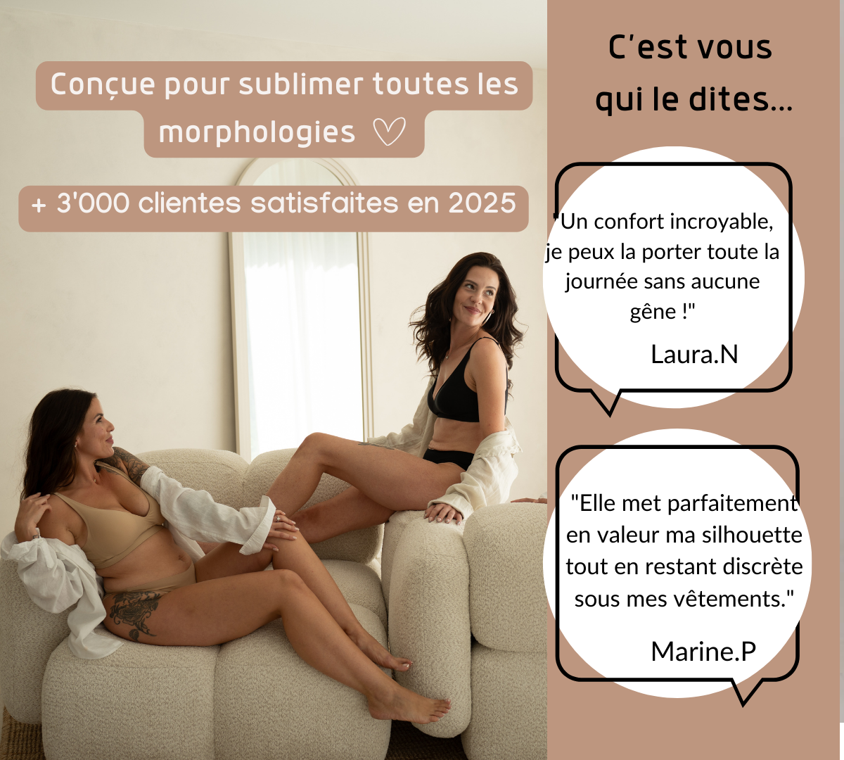 Brassière Soutien Repulpante