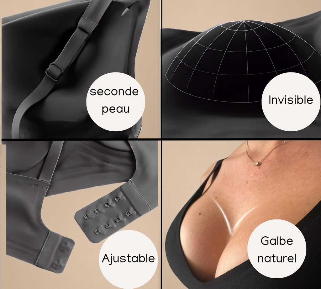 Brassière Soutien Repulpante - sans armature & invisible