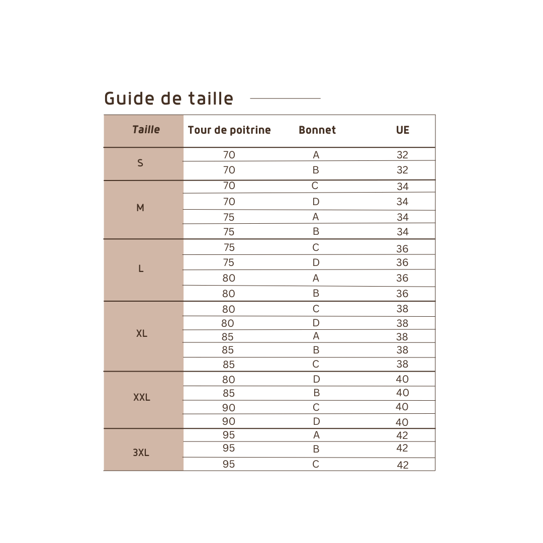 Brassière Soutien Repulpante