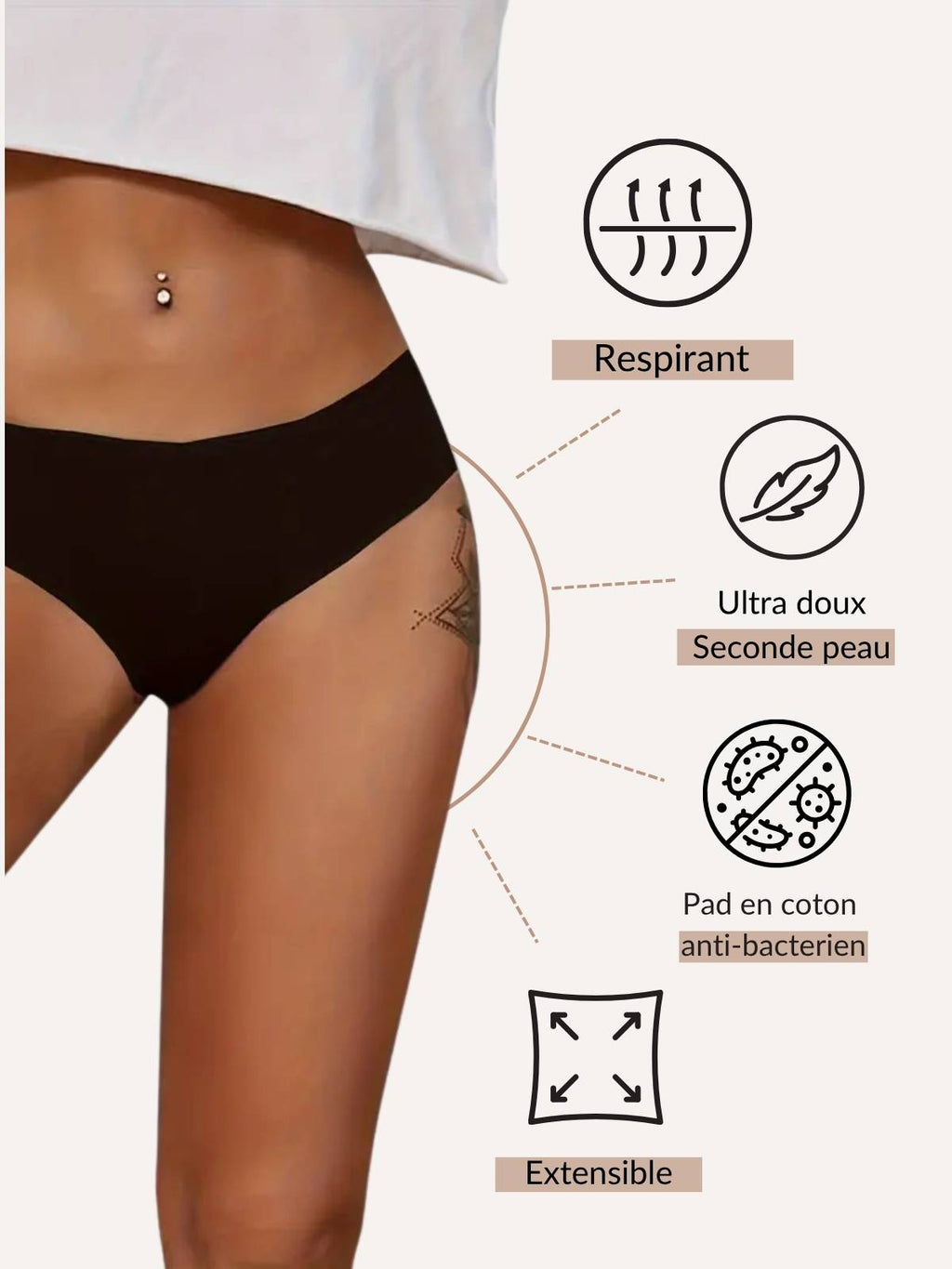 Sublimierender Tanga