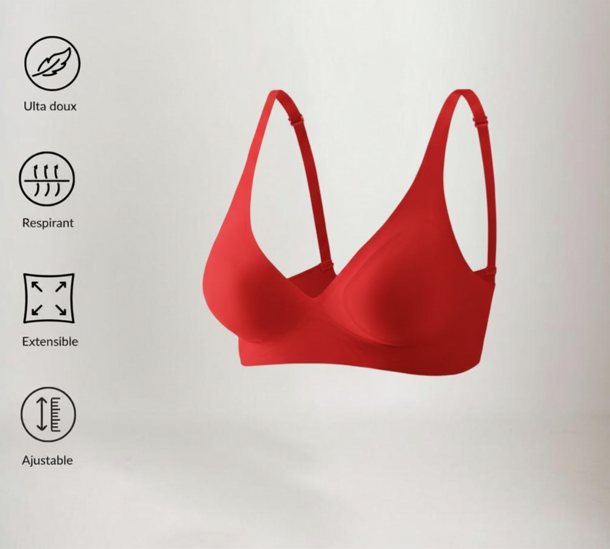 Brassière Soutien Repulpante - sans armature & invisible